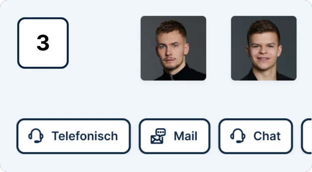 3. Kompetente Rundum-Beratung durch Experten